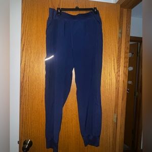 Cherokee Infinity Navy High Waisted Scrub Joggers - XL
